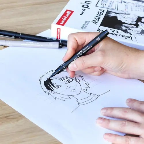 Marker Uni pin gift set Manga + tehnička ol M5-228 u kutiji 8/1-1