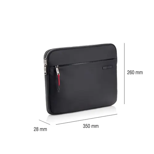 Zaštitna navlaka za prijenosno računalo Miquelrius crna 13" i 14" 35x26x2,8cm MR16986-1