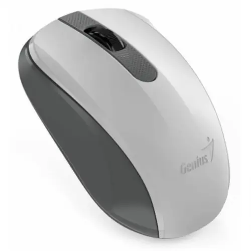 Miš Genius NX-8008S, USB, bijelo-sivi, 1200dpi, Silent, Blue Eye-0