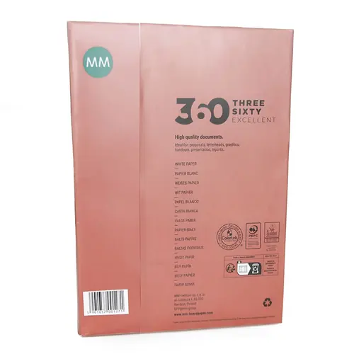 Papir 360 Excellent (A klase) A4/80g bijeli 500L 009494-1
