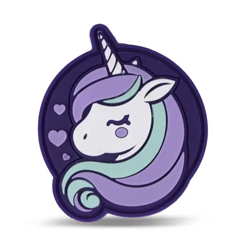 Bedž_Patch Belmil Purple Unicorn 337/A-0