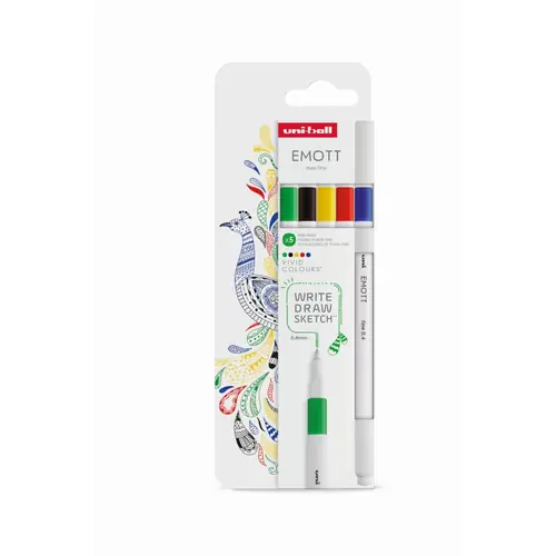 Marker Uni emott (0.4) pak 5 kom Vivid colours 302422267-0