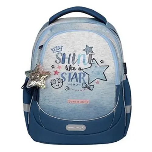 Torba školska Belmil leisure plus shine like a star jeans 338-87/8-0