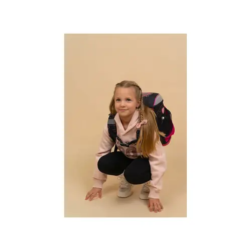 Torba školska Belmil mini-fit dark pinky 405-33/AG/1-1