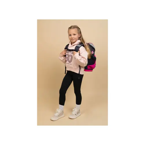 Torba školska Belmil mini-fit dark pinky 405-33/AG/1-2