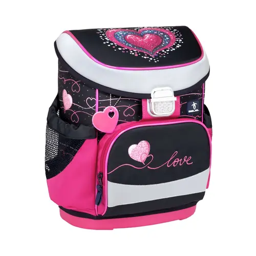 Torba školska Belmil mini-fit dark pinky 405-33/AG/1-3