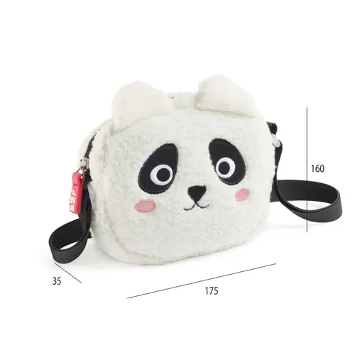 Torbica Miquelrius prazna višenamjenska Back2Fun Fluffy panda MR19664-1