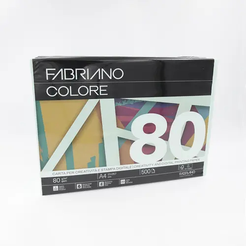 Papir Fabriano Colore A4/80g verde ch. 500L 75521297 soft-0