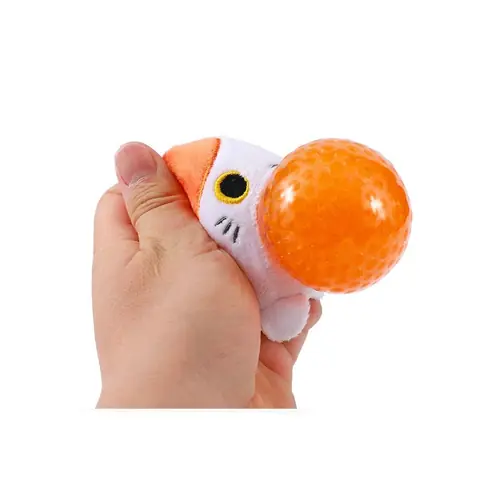 Squishy Mini iTotal s loptom Cat narančasta XL2785B-1