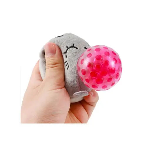 Squishy Mini iTotal s loptom Cat siva XL2785D-1