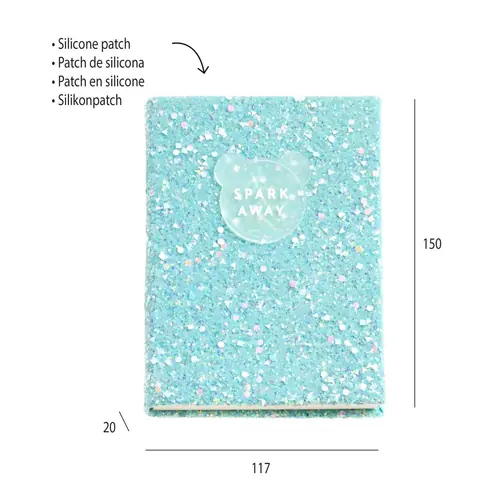 Notes Miquelrius Back2Fun Keep it Shiny plavi MR8281-4