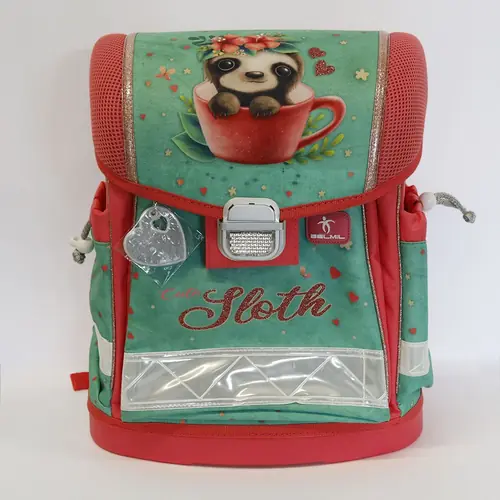 Outlet artikl- B grade torba školska Belmil classy cute sloth 403-13/AG/6 AK_BEL-0