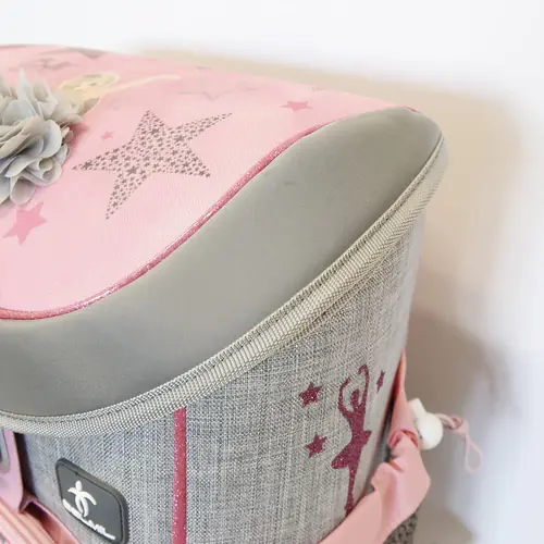 Outlet artikl- B grade torba školska Belmil mini-fit ballet light pink 405-33/AG/PC-6 AK_BEL-1