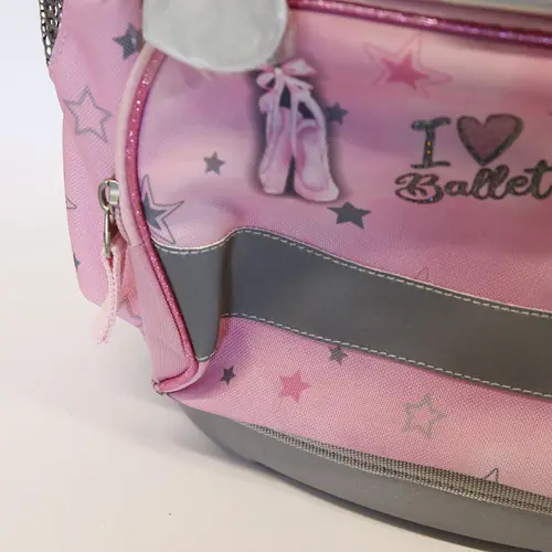 Outlet artikl- B grade torba školska Belmil mini-fit ballet light pink 405-33/AG/PC-6 AK_BEL-6