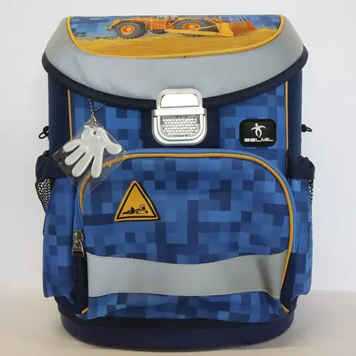 Outlet artikl- B grade torba školska Belmil mini-fit bulldozer 405-33/AG/PC-18 AK_BEL-0