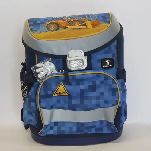 Outlet artikl- B grade torba školska Belmil mini-fit bulldozer 405-33/AG/PC-18 AK_BEL-8