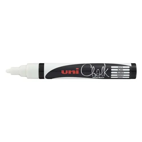 Marker Uni gift set Chalk kreda za karneval i halloween pwe-5m 4 kom + tool box 4/1 302422176-6