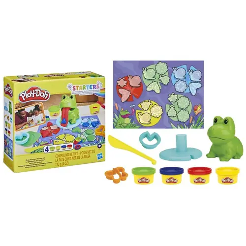 Masa za modeliranje Hasbro Play-doh početni set žabica F69265L0-1