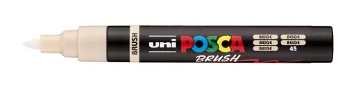 Marker Uni pc-5br brush Posca bež-2