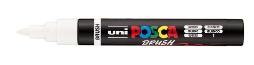 Marker Uni pc-5br brush Posca bijeli-0