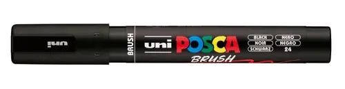 Marker Uni pc-5br brush Posca crni-1