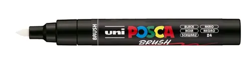 Marker Uni pc-5br brush Posca crni-2