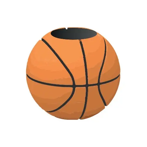 Čaša za olovke iTotal u obliku košarkaške lopte SPORT 3D XL3034C-0