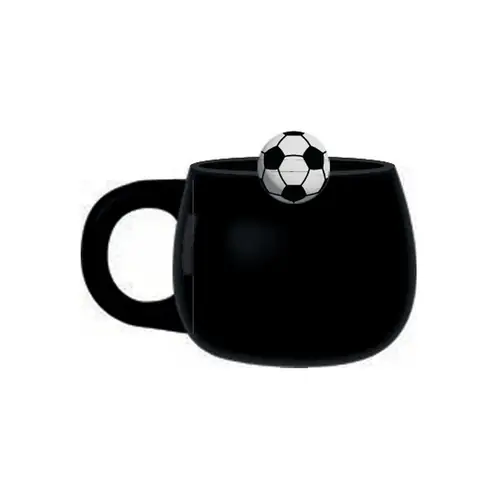 Šalica iTotal Charm Nogomet SPORT crna XL2525J-0