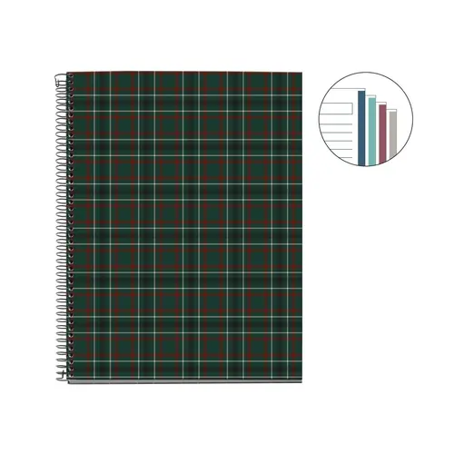 Kolegij blok Miquelrius A4 70g 100L Highland Days Campbell crte MR4411-2