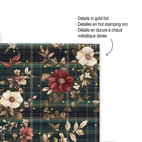 Kolegij blok Miquelrius A5 Highland Days Poppies 100L 70g/m2 kocke MR4414-4