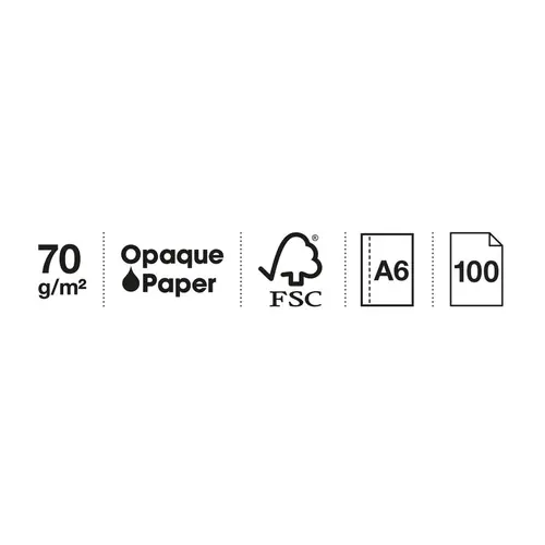 Kolegij blok Miquelrius A6 70g 100L Highland Days Nessie točkice MR4419-2