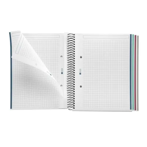 Kolegij blok Miquelrius A5 Boho Essence Prussia 100L 70g/m2 kocke MR4408-2