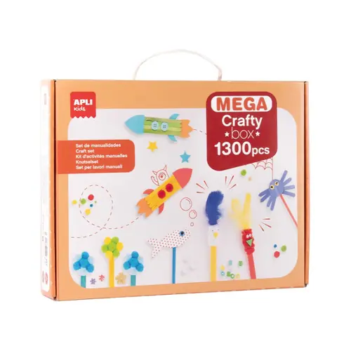 Set Apli za izradu rukotvorina Mega Crafty Box 20122-0