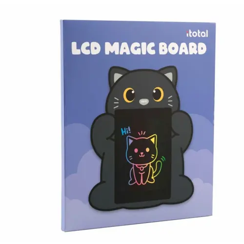 Čarobna ploča iTotal LCD Cat crna XL3170-0
