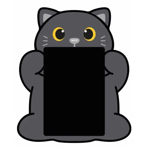 Čarobna ploča iTotal LCD Cat crna XL3170-1