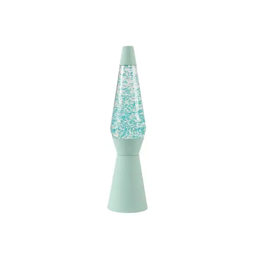 Lava lampa iTotal Monocolor Green Glitter XL2984-0