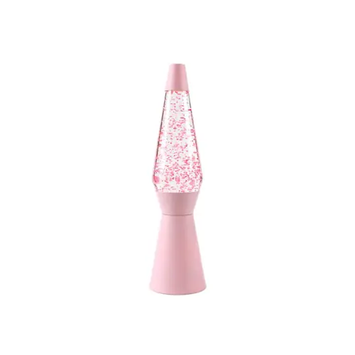 Lava lampa iTotal Monocolor Pink Glitter XL2983-0