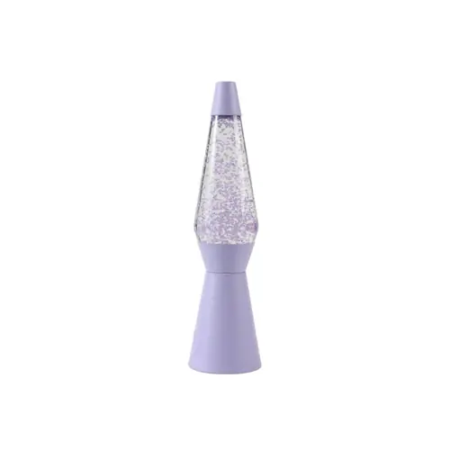 Lava lampa iTotal Monocolor Purple Glitter XL2985-0