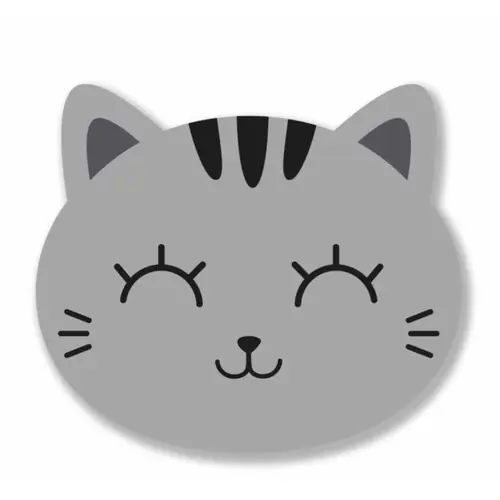 Podmjestak za miš iTotal 3D u obliku Cat siva XL2552M-0