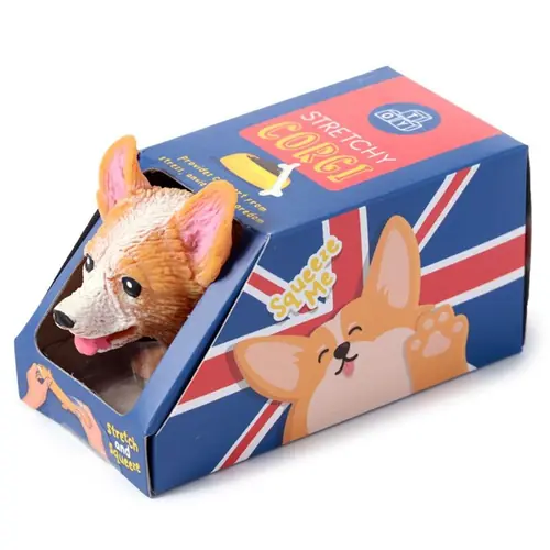 Igračka Puckator rastezljivi pas Corgi 12/1 TY894-0
