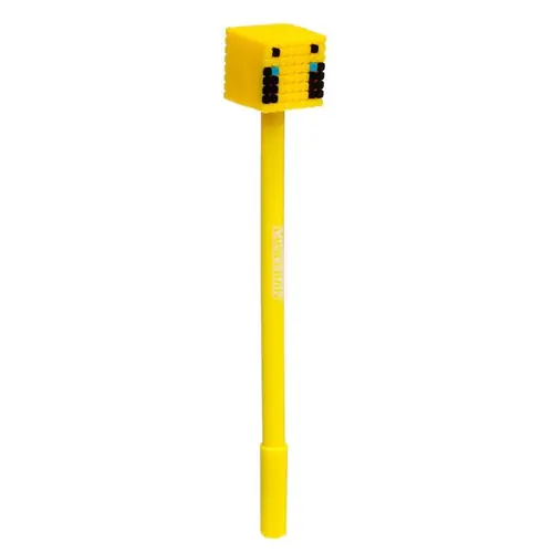 Kemijska olovka Puckator Minecraft s gumenim ukrasom (Pig/Bee/Zombie/Skeleton) sortirano 24/1 PEN254-3