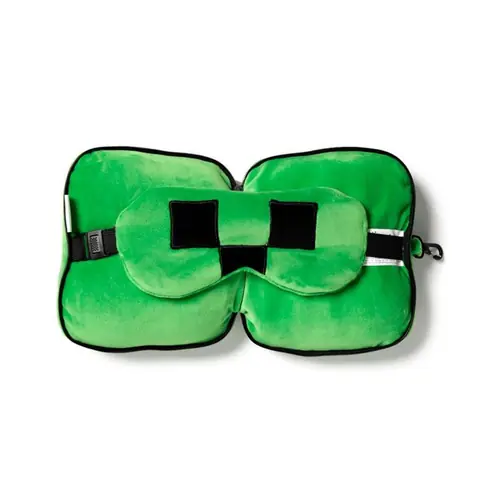 Putni jastuk i maska za oči Puckator Relaxeazzz Minecraft Creeper CUSH306-1