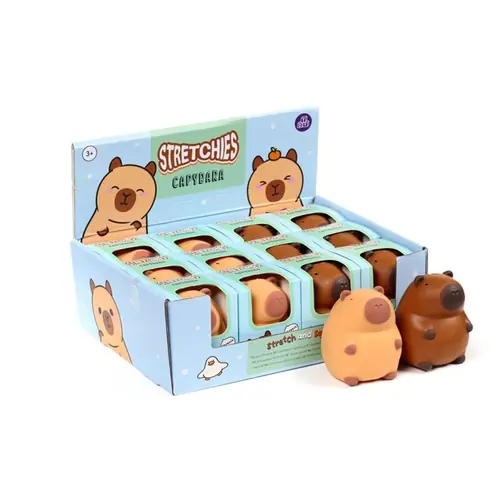 Rastezljiva igračka Puckator Capybara sortirano 6/1 TY1026-0