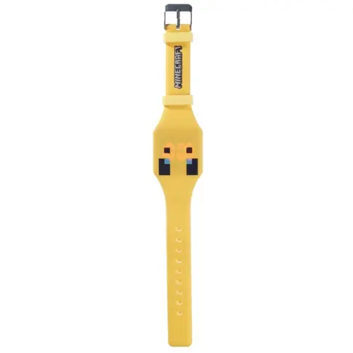 Silikonski digitalni sat Puckator Minecraft Faces sortirano 16/1 WATC20-3