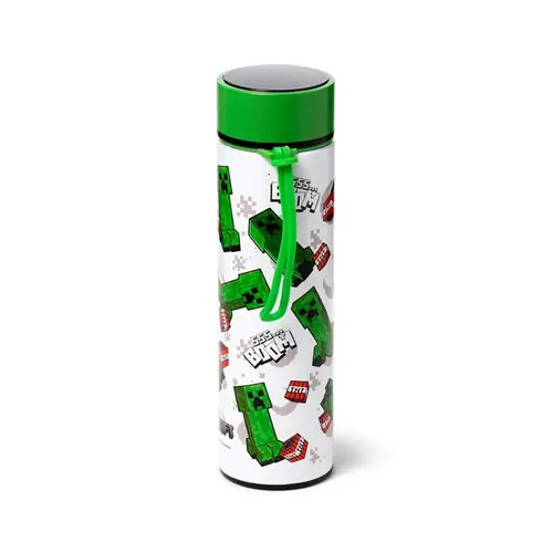 Termalna boca Puckator Minecraft SSS BOOM s digitalnim termometrom 450 ml BOT240-8