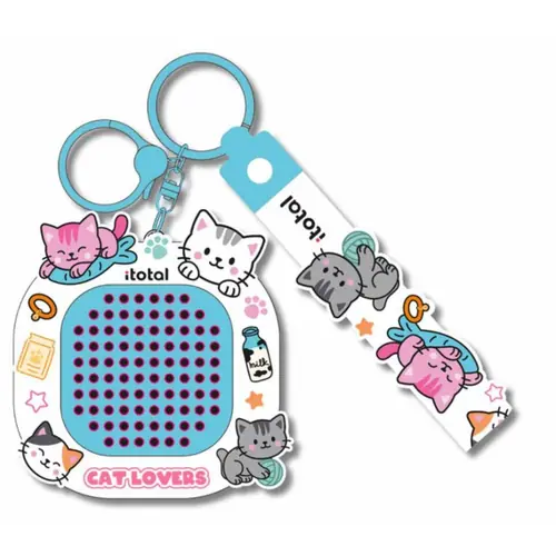 Privjesak za ključeve iTotal puzzle Cat XL3279-0
