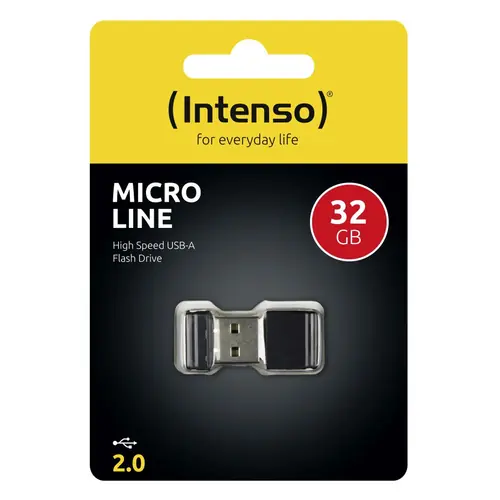 USB stick Intenso 2.0 Flash Drive #3500480 32GB, Micro Line-0