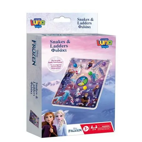 Društv.igra Frozen Snakes and ladders 564249-0
