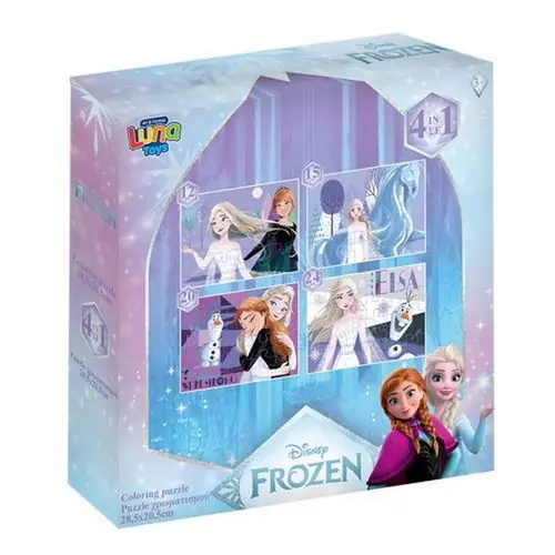 Puzzle Frozen 4u1 (12/1; 15/1; 20/1; 24/1) 565650-0