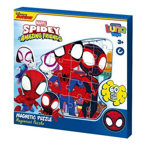 Puzzle magnetne Spidey 60/1 508593-0